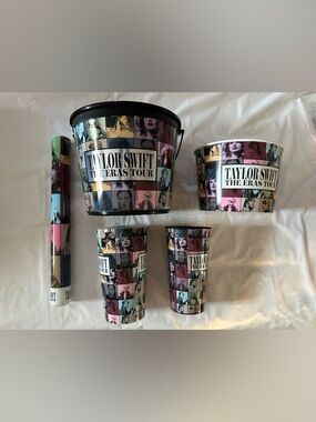 Taylor Swift Multi-Color Eras Tour Collage Snack Set